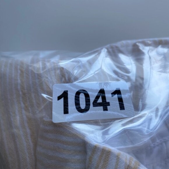 American Eagle 2022 Smocked Wide Leg Pant Woman Medium Stripped Cotton Festival - Picture 16 of 16